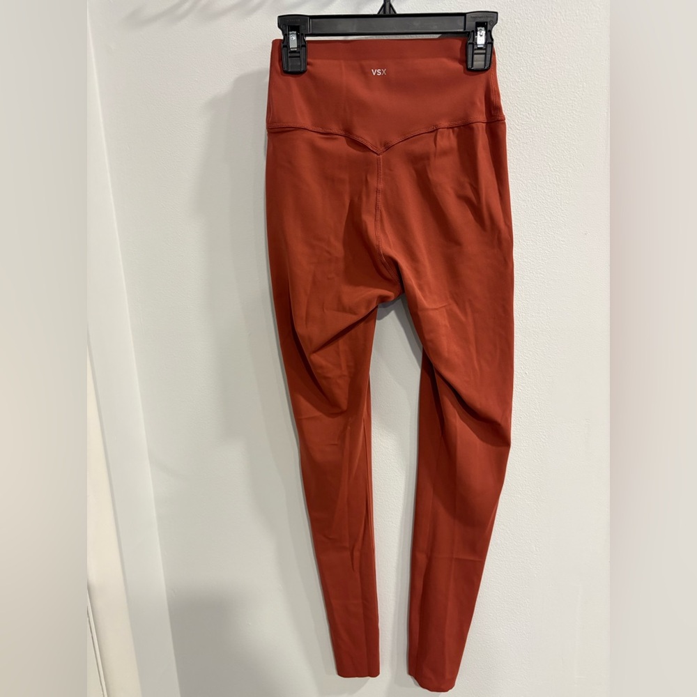 VSX Rust Orange High-Rise Track Leggings Victoria Secret - Picture 8 of 10